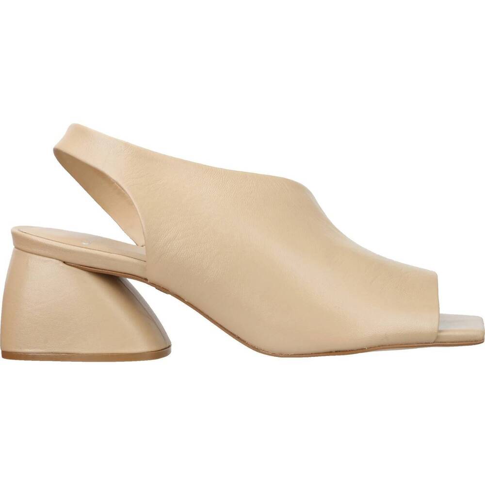 NEW CARRANO women's rexana sling back nubuck leather sandal in cream